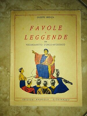 Copertina di Favole e leggende con vocabolarietto storico-mitologico 