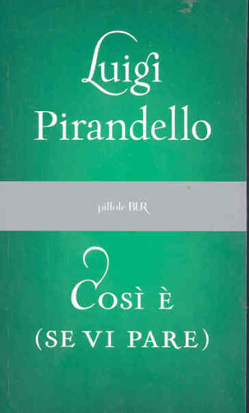 Copertina di Cosi è (se vi pare)