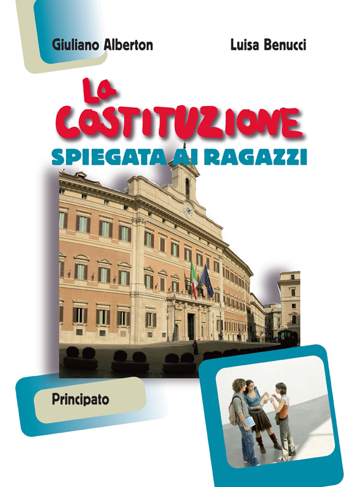 Copertina di La Costituzione spiegata ai ragazzi