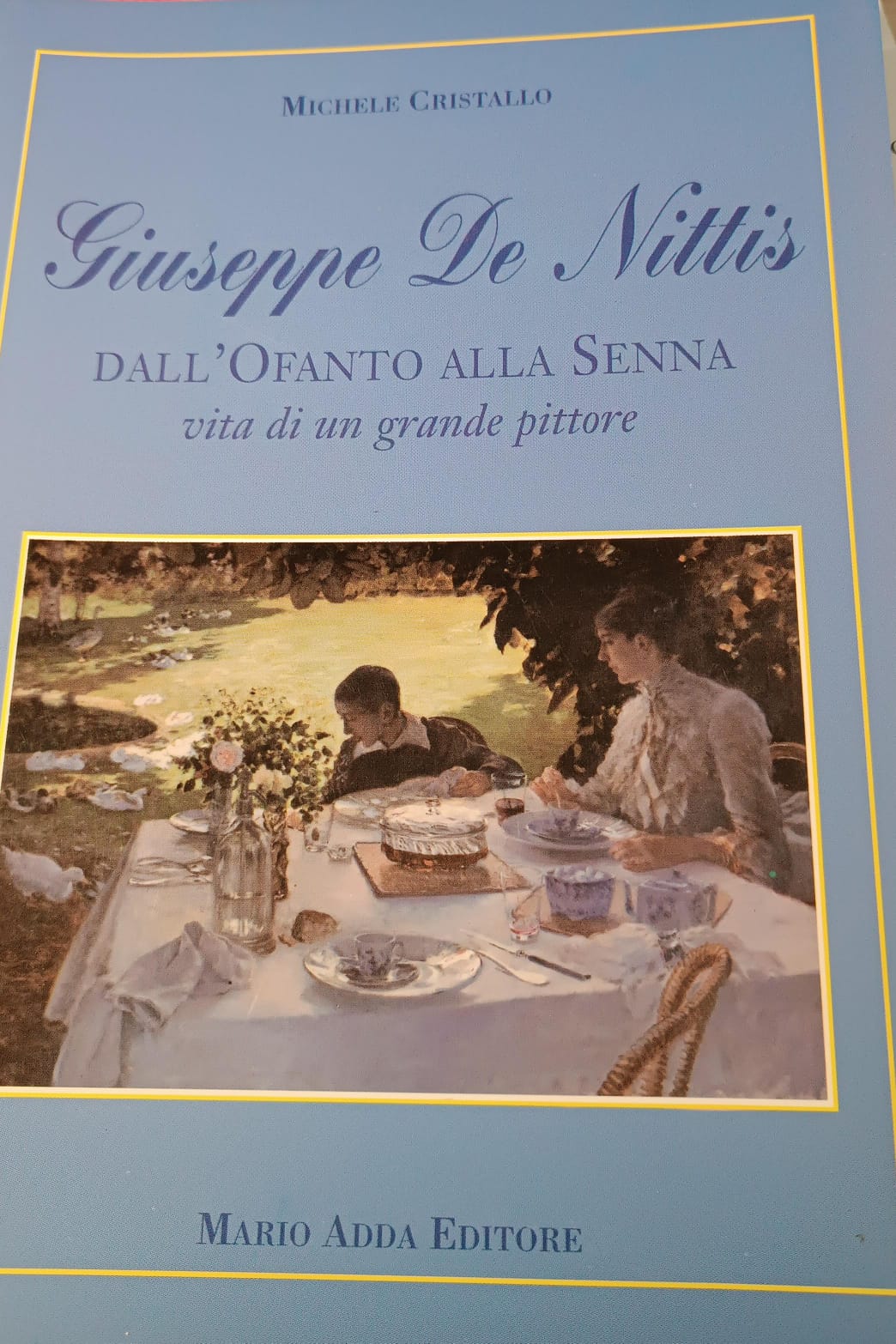 Copertina di Giuseppe De Nittis. Dall'Ofanto alla Senna