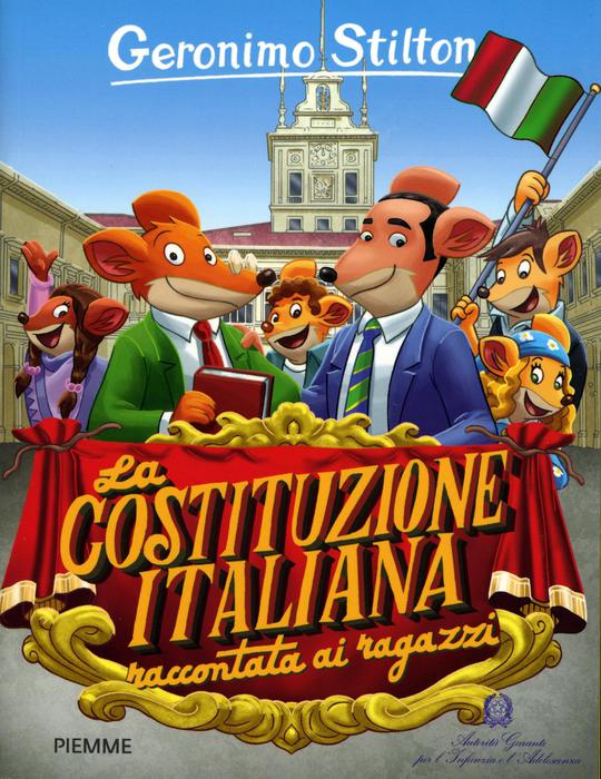 Copertina di La Costituzione raccontata ai ragazzi con Geronimo Stilton