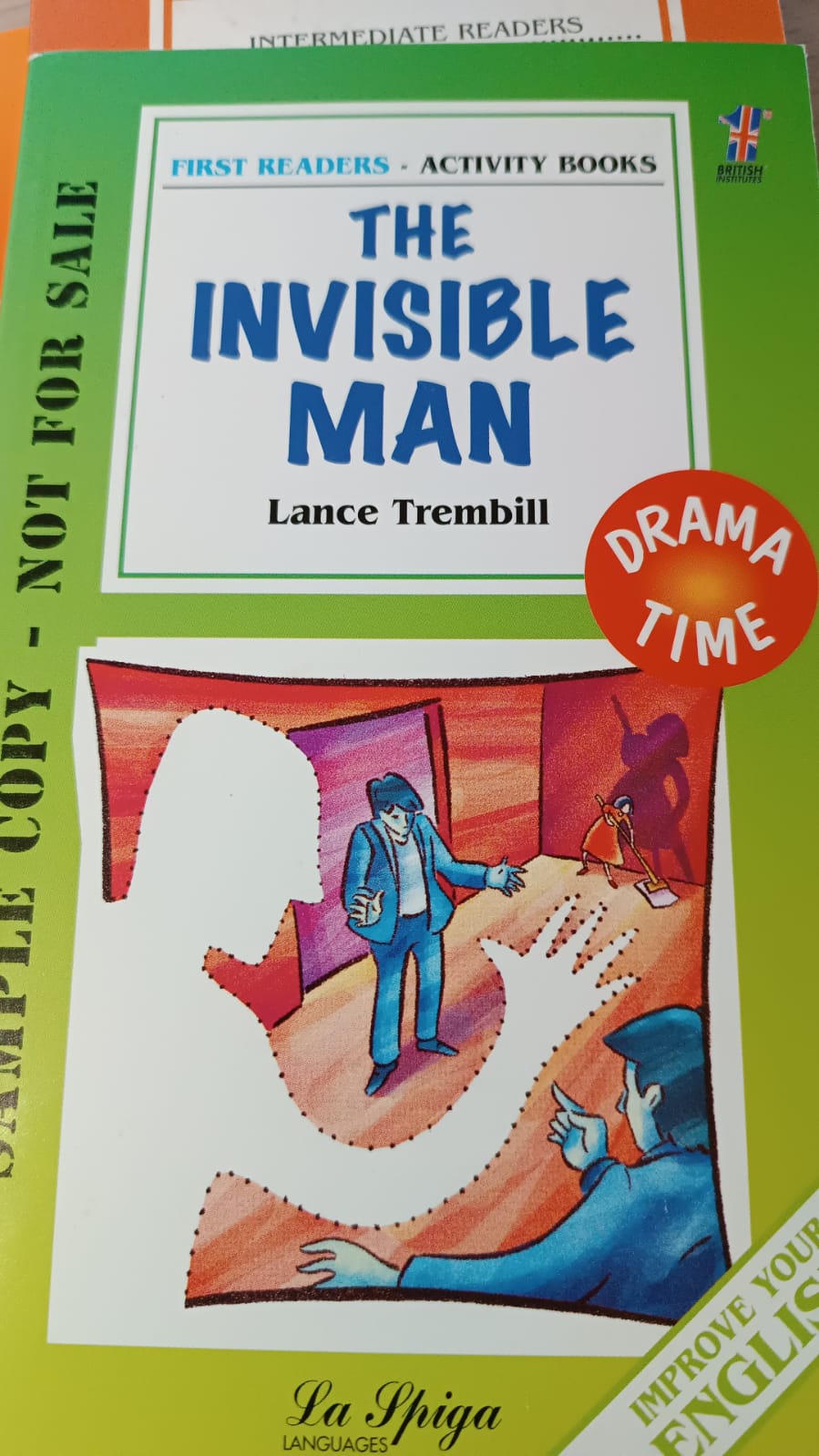 Copertina di The invisible man