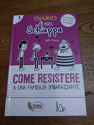 Copertina di Diario di una schiappa. Come resistere a una famiglia imbarazzante