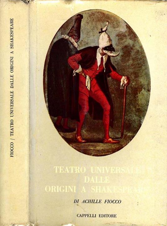 Copertina di Teatro Universale Dalle Origini a Shakespeare