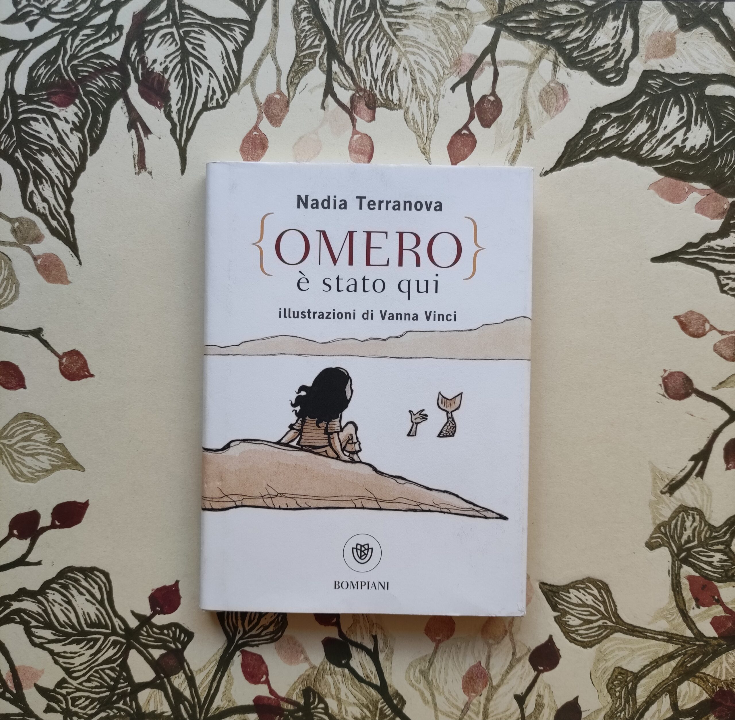 Copertina di Omero è stato qui