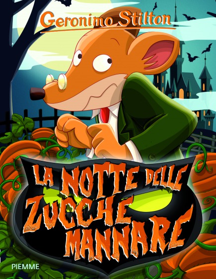 Copertina di Geronimo Stilton: La notte delle zucche mannare